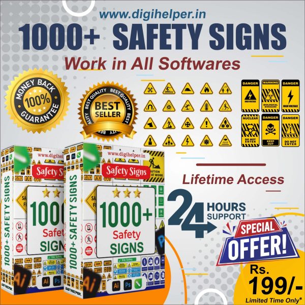 1000+ Safety Signs | Printable Safety Sign - Editable Safety Sign - Download