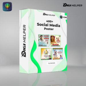 Get 400+ High-Quality Hindi Social Media Posters for Free - Download CDR Files Now